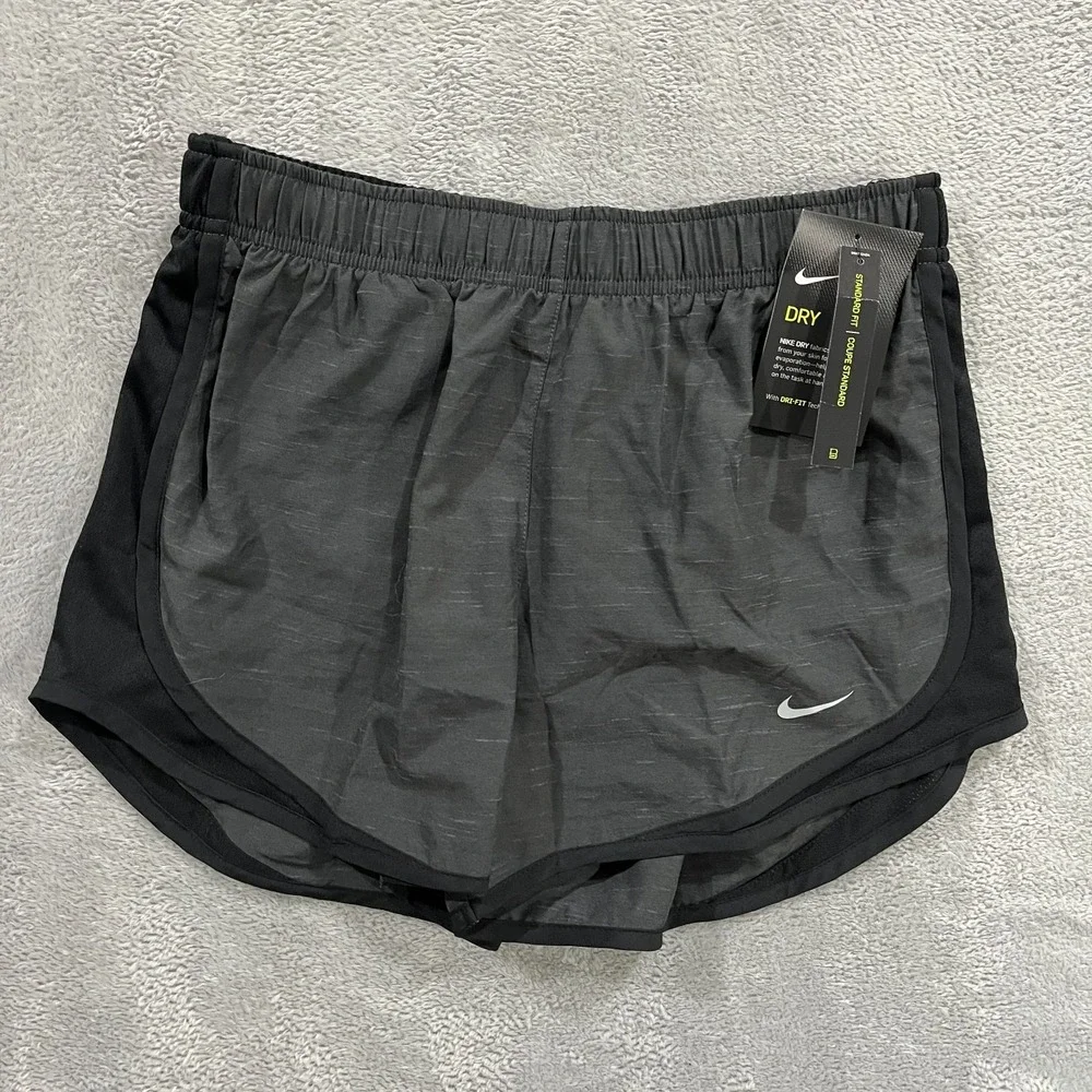 Nike Running Shorts Womens Small Black Dri-FIT Athletic Gym Training DB4487-083